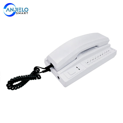 Anjielo 2.4GHz Wireless Audio Intercom System Access Door Phones Home Door Phones Residential Wireless Intercom System for Home Intercoms