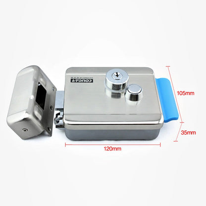 Anjielo Smart Door Lock Stainless Steel Electronic Control Lock Electric Gate Door Lock support Video Doorphone Intercom System