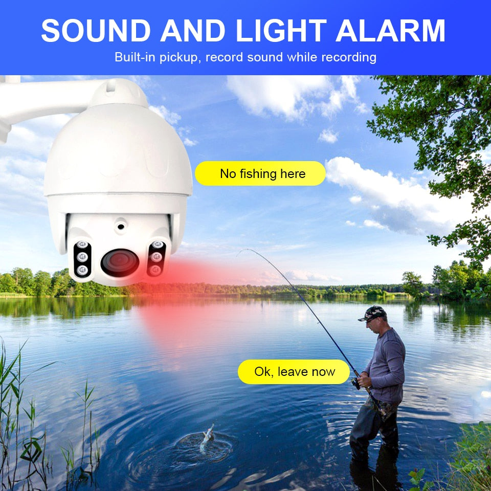 Anjielo Smart Home 5MP Tuya WIFI HaLow IP Camera Wifi Night Vision AI Motion Detection Engineering Level Video Surveillance Security Tuya Smart Life Camera