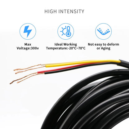 Anjielo Smart Video Extend Cable 4x0.2/0.3/0.5mm Tinned Copper Wire for Intercom
