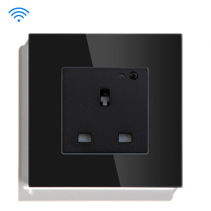 Anjielo Smart Home Tuya WIFI in-Wall Outlets, No Hub Required – Smart Socket Works with Alexa and Google Home, Only 2.4 GHz