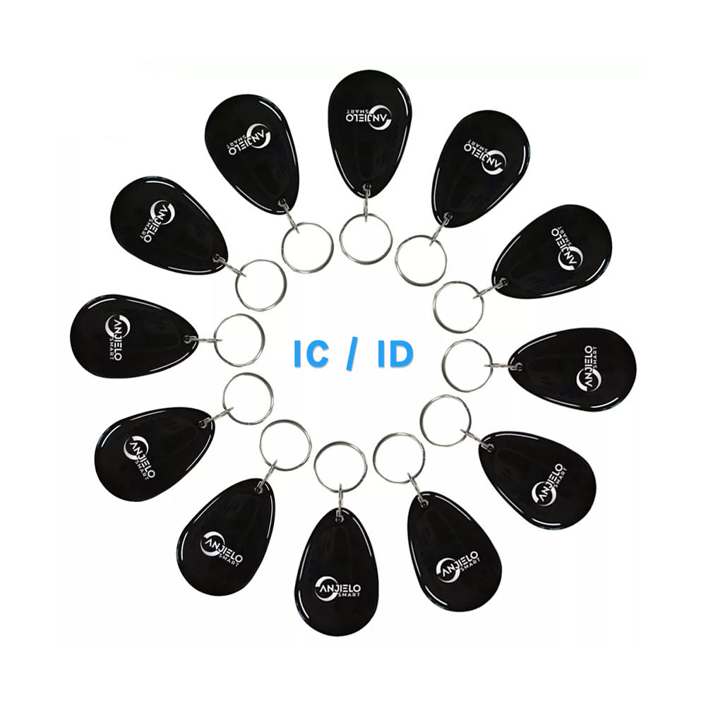 Anjielo Smart Black Access Card IC Card Or ID Card Video Intercom Accessories Custom Epoxy Cards