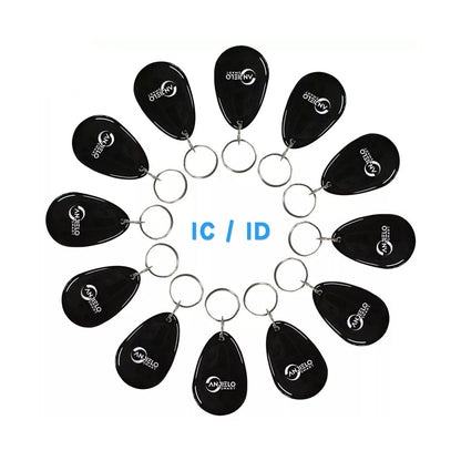 Anjielo Smart Black Access Card IC Card Or ID Card Video Intercom Accessories Custom Epoxy Cards