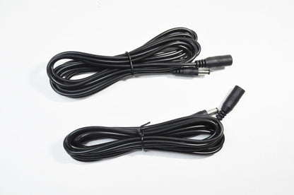 Ajielo DC12V Power Extension Cable 2.1*5.5mm Connector Male To Female For CCTV Security Camera