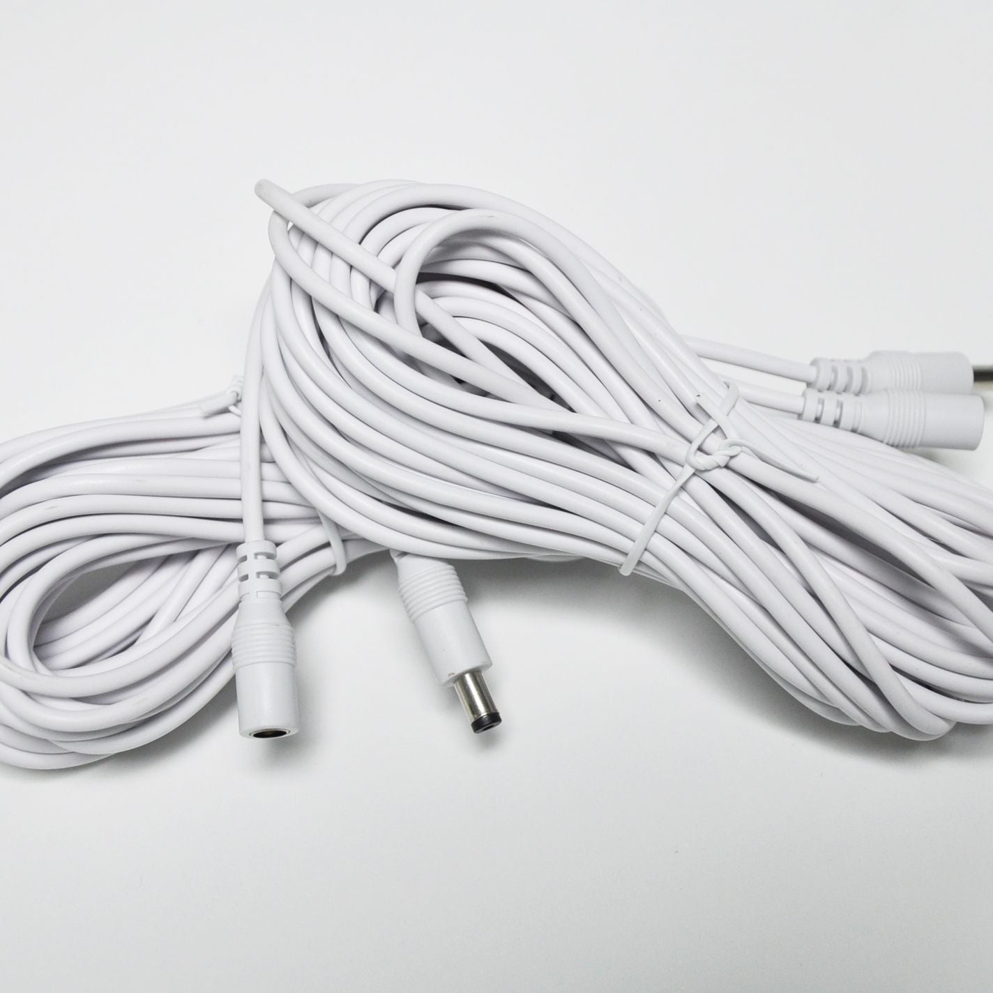 Ajielo DC12V Power Extension Cable 2.1*5.5mm Connector Male To Female For CCTV Security Camera