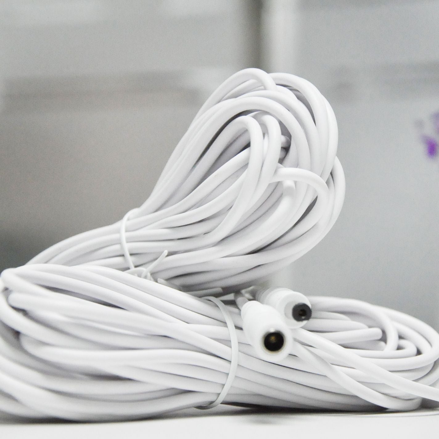 Ajielo DC12V Power Extension Cable 2.1*5.5mm Connector Male To Female For CCTV Security Camera