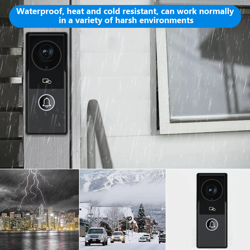 Anjielo Smart Home latest FHD 1080P video intercom Doorphone Touch Screen with Wired Doorbell 1080P 140° intercom