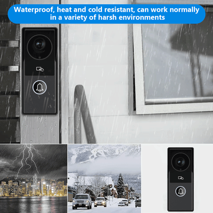 Anjielo Smart Home latest FHD 1080P video intercom Doorphone Touch Screen with Wired Doorbell 1080P 140° intercom