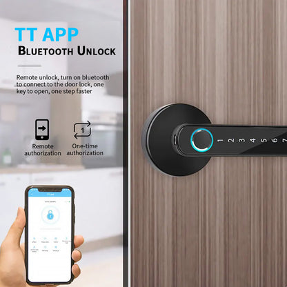 Anjielo Smart Home High Quality TT LOCK APP Smart Electronic Lock For Indoors Smart Door Lock Fingerprint Intelligent Lock