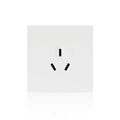 Anjielo Smart Home 3-hole Socket 16A Zero Live Wire PC Flame Retardant Material Wireless Connection ZigBee 3.0 Socket