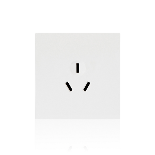Anjielo Smart Home 3-hole Socket 16A Zero Live Wire PC Flame Retardant Material Wireless Connection ZigBee 3.0 Socket