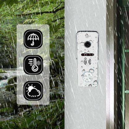 Anjielo Smart Home Tuya 7 inch Monitor VideoDoorbell Intercom System Access Control Camera Smart security device Apartment IC Card Unlocking