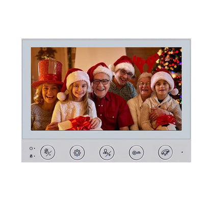 Anjielo Smart Home 7 Inch HD Video Intercom Camera Doorbell with Motion Detection Night Vision Security 1200tvl With DND Mode For Home