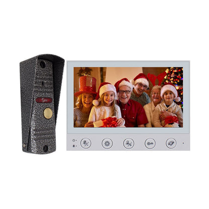 Anjielo Smart Home 7 Inch HD Video Intercom Camera Doorbell with Motion Detection Night Vision Security 1200tvl With DND Mode For Home