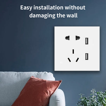Anjielo Smart Home Smart Switch Socket 5 Holes Zero Live Wire PC Flame Retardant Material ZigBee 3.0 Wireless Connection