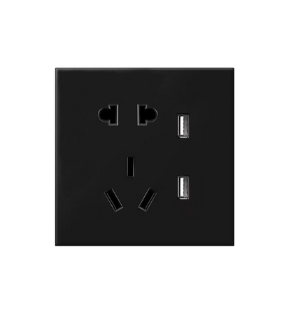 Anjielo Smart Home Smart Switch Socket 5 Holes Zero Live Wire PC Flame Retardant Material ZigBee 3.0 Wireless Connection