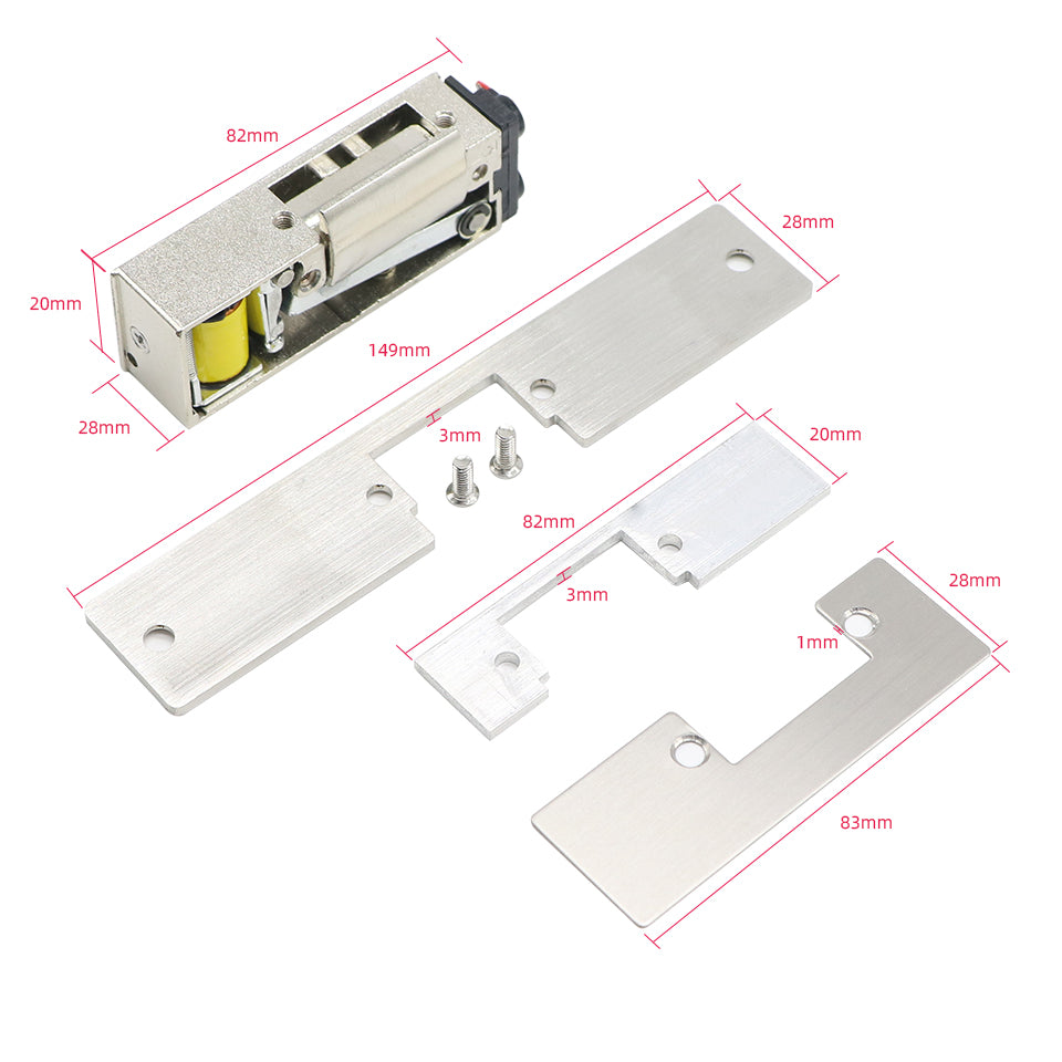 Anjielo Smart Home Access Control System Kit Power Adapter Warehouse Apartments Electronic Door Lock