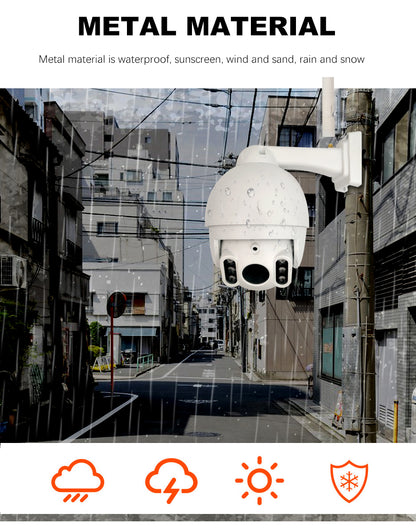 Wi-Fi HaLow Connectivity  AI Motion Detection  Dual Night Vision: Full-Color Light + Infrared Modes and Long-Range Wi-Fi HaLow Support