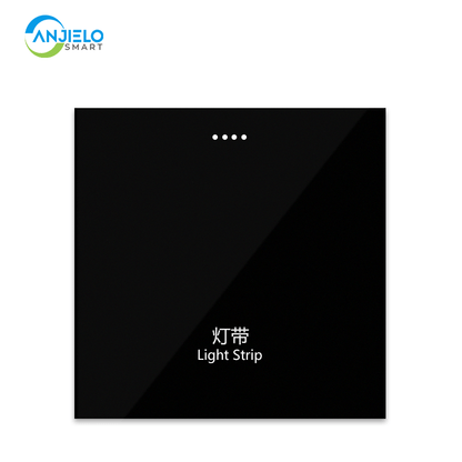 Anjielo Smart Home Tuya Smart ZigBee Zero Fire Large Panel Touch Switch - Tuya Ecological Direct Connection
