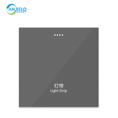 Anjielo Smart Home Tuya Smart ZigBee Zero Fire Large Panel Touch Switch - Tuya Ecological Direct Connection