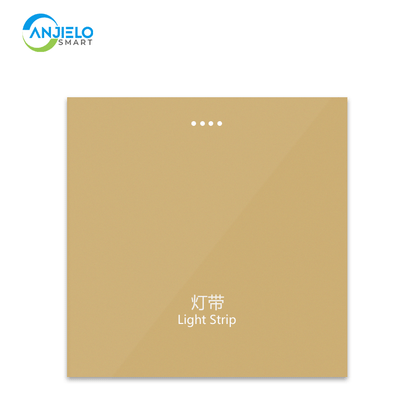 Anjielo Smart Home Tuya Smart ZigBee Zero Fire Large Panel Touch Switch - Tuya Ecological Direct Connection