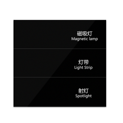 Anjielo Smart Home Tuya ZigBee 3.0 Zero-fire Three-button Switch, Supports Multi-device Binding of Lighting/Curtains/Air Conditioning