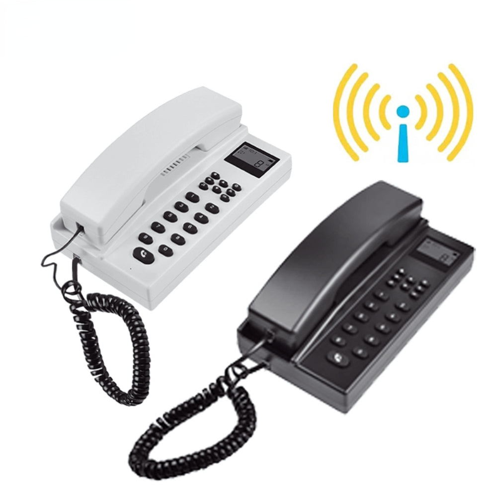 Wireless Intercom System for Home Office, 433MHz Two‑Way Hands‑Free Intercom Phone with LCD Screen, 18650 Battery Power Outage Support for House Apartment Multi‑Floor Communication