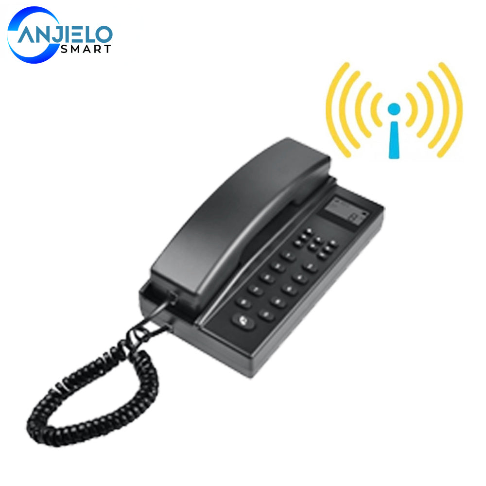 Wireless Intercom System for Home Office, 433MHz Two‑Way Hands‑Free Intercom Phone with LCD Screen, 18650 Battery Power Outage Support for House Apartment Multi‑Floor Communication