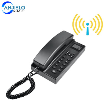 Wireless Intercom System for Home Office, 433MHz Two‑Way Hands‑Free Intercom Phone with LCD Screen, 18650 Battery Power Outage Support for House Apartment Multi‑Floor Communication