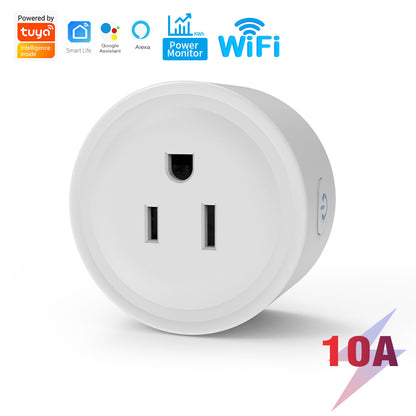 ANJIELO smart home Wi-Fi Smart Plug Voice & Phone Control Your Devices Anywhere TUYA app