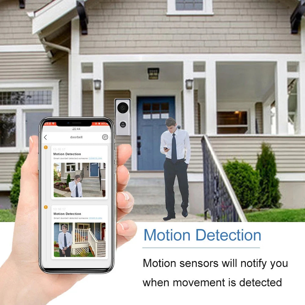 Anjielo Smart Home Tuya Smart Video Intercom with Camera 4CH 15.6inch Touch Screen IDVR 1080P Ddoorbell Intercoms For Apartment