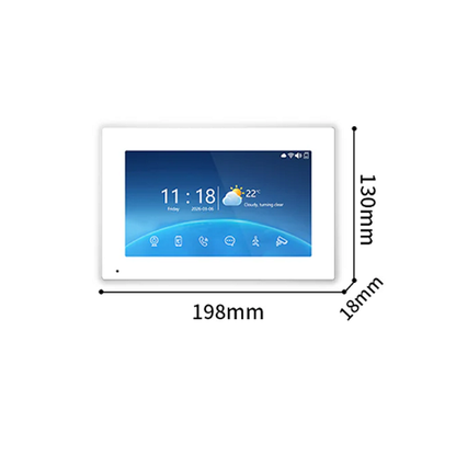 Anjielo Smart 4-Wire Video Intercom System Indoor Screen Digital Photo Frame&amp Home Intercom
