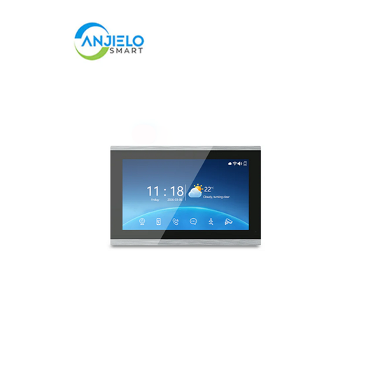 Anjielo Smart 4-Wire Video Intercom System Indoor Screen Digital Photo Frame&amp Home Intercom