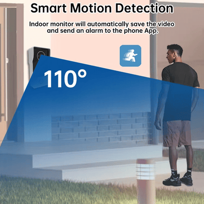 Anjielo Smart Home Video Door Phone Call Intercom System Doorbell Big Screen 1080P Smart Tuya IP Wifi Villa Video Intercom for Home